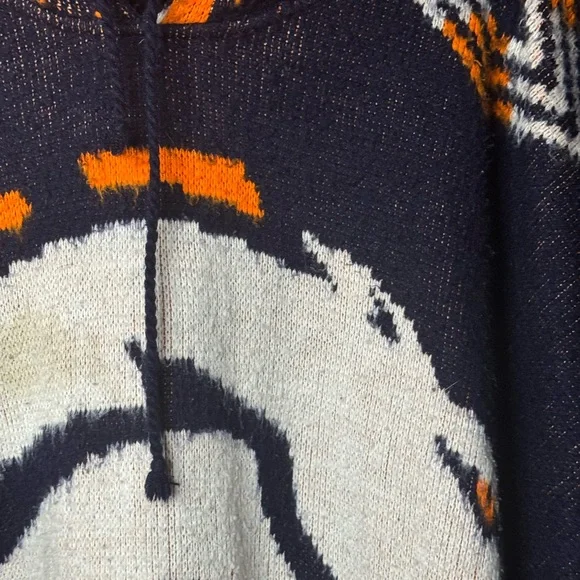 VTG Broncos Hooded Poncho - Picture 5 of 6